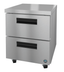 Thumbnail image #5 for Hoshizaki Steelheart 27-Inch One-Section Undercounter Refrigerator with 2 Drawers