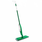 Thumbnail image #1 for Libman Commercial 4002 Complete Green Spray Mop with 360° Swivel Head and Washable Microfiber Pad Case of 4