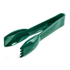Thumbnail image #1 for New Star Foodservice Inc. 35599 6-Inch Straight-Edge Polycarbonate Utility Tongs, Green Case of 120