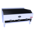 Thumbnail image #1 for Royal Range of California Delux Series 2123 Gas Countertop Charbroiler with Lava Rocks, Cast Iron Burners, 21-1/2" W