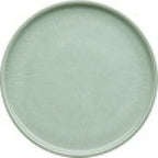 Thumbnail image #1 for Libbey Schonwald, Shiro Glaze 9251278B1 11-Inch Round Porcelain Coupe Plate, Flat Edge, Frost
