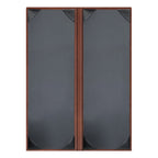 Thumbnail image #2 for Risch Tuxedo LTH-2V 4.25X14 Leather-Like Double-Fold Menu Cover, 2-View, 4-1/4" x 14" Case of 25