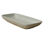 Thumbnail image #1 for International Tableware Roma RET-9-AW Rectangular Ceramic Relish Tray, 9-1/4" x 4-1/4" x 1-3/8"H, American White Case of 3 Dozen