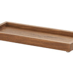 Thumbnail image #2 for Cal-Mil 23207-78 Square Sydney Jar, Black Walnut, 5"W x 12.75"D x 4.5"H