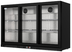 Thumbnail image #8 for KoolMore 53-Inch Three-Section Back Bar Refrigerator with 3 Sliding Glass Doors, 11.3 Cu. Ft., Black