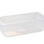 Thumbnail image #1 for ATSMFG Mama Lucy MLY-PP-134 1/3 Size Translucent Polypropylene Food Pan, 4" Deep Case of 48