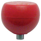 Thumbnail image #1 for AllPoints Foodservice Parts & Supplies 224451 Caution Sharp Blades Knob, Red Plastic