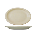 Thumbnail image #1 for International Tableware Valencia VA-12 Ceramic Oval Platter, 9-3/4" x 7-1/2", Narrow Rim Case of 2 Dozen