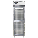 Thumbnail image #1 for Continental Refrigerator Designer Line D1RSNSAGDHD One-Section Reach-In Refrigerator, Half-Height Glass Doors, Stainless Steel Exterior