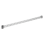 Thumbnail image #1 for Eagle Group Stand-Outs LR48-BL Decorative Coat Hanger Rail, Side-to-Side, 48-Inch, Black Epoxy Finish