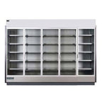 Thumbnail image #1 for MVP Group LLC Hydra-Kool KGV-MD-5-S High-Volume Refrigerated Merchandiser, 94 cu. ft., 5 Hinged Glass Doors, Bottom-Mounted Refrigeration