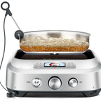 Thumbnail image #2 for JB Prince Polyscience P508 Countertop Single Induction Burner, 1800W, Ceramic Glass Top with Temperature Probe and LCD Display