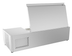 Thumbnail image #8 for KoolMore 40-Inch Three-Pan Refrigerated Countertop Condiment Prep Station