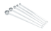 Thumbnail image #2 for Vollrath Long Handle 5-Piece Measuring Spoon Set, 18/8 Stainless Steel, 14-Inch