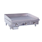 Thumbnail image #1 for Royal Range of California Royal Series RMG-48 Countertop Gas Griddle, 48"W, 3/4" Smooth Steel Plate, Manual Controls