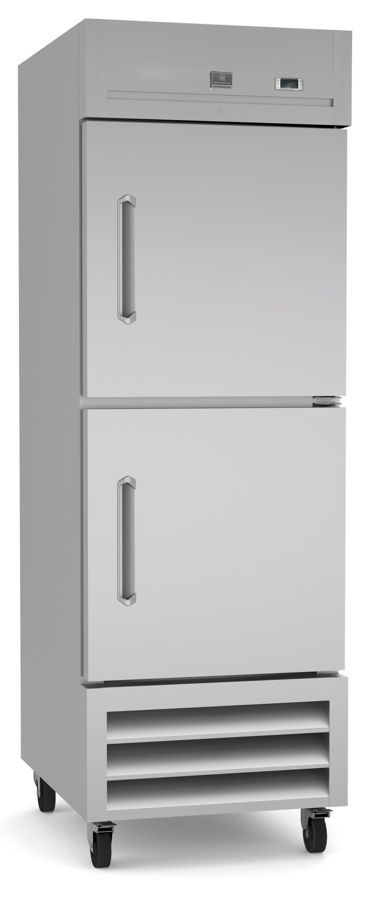 Product image #5 for Kelvinator Commercial 27-Inch One-Section Reach-In Freezer with Two Half Doors, 21 Cu. Ft., Bottom Mount