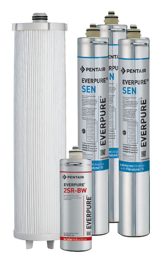 Product image #4 for Everpure Endurance Triple Water Filter Cartridge Kit with 3 SEN Cartridges, 2SR-BW Cartridge and TKO Pleated Filter