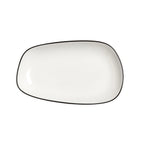 Thumbnail image #1 for Steelite International Steelite Performance, Asteria 12060642 Oval Alumina Vitrified Tray, Asteria, 9.5 x 5.5 x 1 in 1 Dozen