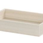 Thumbnail image #2 for Cal-Mil Vista 28612-1-141 Rectangular Bakery Display Tray, 17 x 13 x 4 in, with Handles, HDPE, Coastal