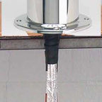 Thumbnail image #5 for Micro Matic USA DS-143-PSSKR Stainless Steel Countertop 3-Faucet Glycol-Cooled Column Draft Beer Tower