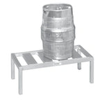 Thumbnail image #4 for Channel Manufacturing KDR136 All-Welded Aluminum Keg Dunnage Rack, 36 x 18 x 12 Inches, 2-Keg Capacity