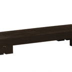 Thumbnail image #2 for Cal-Mil Brooklyn 23795-3-13 Rectangular Textured Wood Buffet Riser, 20"W x 7"D x 3"H
