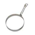 Thumbnail image #1 for Alegacy Foodservice Products 3805 Round Stainless Steel Egg Ring with Aluminum Cover, 6" Diameter, 1" Deep Case of 12