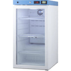 Thumbnail image #1 for Summit Commercial EQtemp ACR32G Upright Healthcare Refrigerator, 3.17 cu. ft., Glass Door, +2 to +8°C, Freestanding