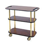 Thumbnail image #1 for Lakeside Manufacturing 36104 Rectangular Serving Cart, 3 Open Shelves, 16"D x 42-1/2"W x 35-1/4"H
