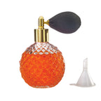 Thumbnail image #1 for Mercer Culinary Barfly M37232GD Clear Glass Bulb Atomizer/Mister, 100 ml, Raised Diamond Grip, Gold Top Case of 12