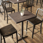 Thumbnail image #2 for Flash Furniture GSF-003-24X30-DKBRN-GG Rectangular Beech Butcher Block Tabletop, Dark Brown, 24"W x 30"D x 1.5" Thick