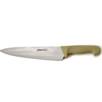 Thumbnail image #1 for Alegacy Foodservice Products Colorcode PCB12910TN 10-Inch Stainless Steel Cook's Knife with Tan Plastic Handle Case of 6