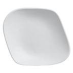 Thumbnail image #1 for Steelite Delfin, Marisol White 7008DD013 Melamine Oval Serving Bowl, White, 2.25 qt, 14 x 12.375 x 2.5 in