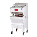 Thumbnail image #1 for Thunderbird Food Machinery TBS-618 Automatic Floor-Model Bread Slicer, 1/2-Inch Slice, 38 Blades