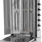 Thumbnail image #1 for BakeMax BMDN1703R Electric Shawarma Vertical Broiler, 6 Heating Elements, 180 lb Capacity, 8.1 kW, 28"W x 28"D x 45"H