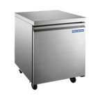 Thumbnail image #1 for Norpole, Inc. NP1R-27UC Under Counter Refrigerator, 6 cu. ft., One-Section, Solid Door, Stainless Steel