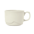 Thumbnail image #1 for Libbey Flint 902903001 3 oz Stackable China Coffee Cup
