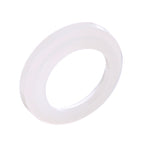 Thumbnail image #1 for AllPoints Foodservice Parts & Supplies 281090 Sink Drain Body Bushing, Nylon, 9/16 in ID x 15/16 in OD x 3/16 in Thick