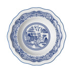Thumbnail image #1 for Steelite International Folio, Porcelain 62548FP815 Round Porcelain Rim Pasta Bowl, 19 oz, 11 in, Willow Blue 1 Dozen