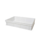Thumbnail image #1 for AMPTO VAS013W Pizza Dough Proofing Box, 23-5/8"W x 15-3/4"D x 5-1/8"H, Stackable, White