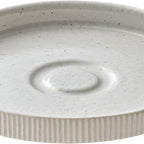 Thumbnail image #1 for Libbey Playground - Nara 701695091000582 White Stoneware Saucer, Round, 5-7/8" Dia. x 1"H
