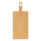 Thumbnail image #2 for Browne USA Foodservice Cuisipro 74791500 Rectangular Wood Serving Board with Handle, 18 x 7-1/2 Inch