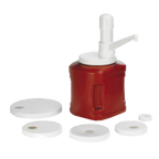 Thumbnail image #1 for TableCraft Products Cash & Carry 663K Stationary Nozzle Pump Kit, 1 oz Wide-Mouth Pump with 5 Caps Case of 6