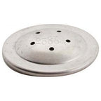 Thumbnail image #1 for AllPoints Foodservice Parts & Supplies 1901068 Coffee Maker Spray Head, 5-Hole Stainless Steel, 1-1/2" OD, 7/16-20 Thread