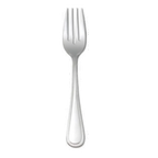 Thumbnail image #1 for 1880 Hospitality Pearl by Oneida® T163FSLF Salad/Pastry Fork, 6-1/2", 18/10 Stainless Steel, Beaded-Edge Handle Pack of 1 Dozen