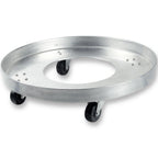 Thumbnail image #1 for Chicago Metallic Bakeware 40615 Round Pizza Pan Dolly, 17-Inch Diameter, Aluminum, 4-Inch Casters Case of 6