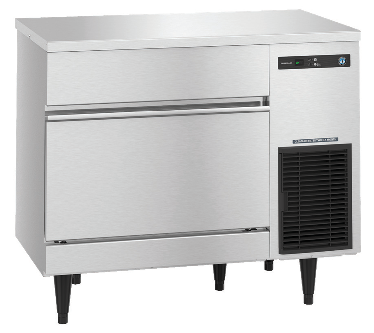 Product image #2 for Hoshizaki IM-200BAK Undercounter Square Cube Ice Maker with Built-In Storage Bin