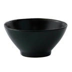 Thumbnail image #1 for G.E.T. Corona PP1941924524 Porcelain Bouillon Cup, 11 oz, 5" Diameter, Black Reactive Glaze Case of 2 Dozen