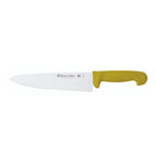 Thumbnail image #1 for Browne USA Foodservice Color-Coded PC12910YL 10" Cook's Knife, German Molybdenum Stainless Steel Blade, Yellow ABS Handle