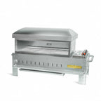 Thumbnail image #1 for Crown Verity Mobile Cooking CV-PZ36-TT Countertop Outdoor Pizza Oven, LP/NG Gas, 36 in., 1 Deck, Volcano Stone Surface
